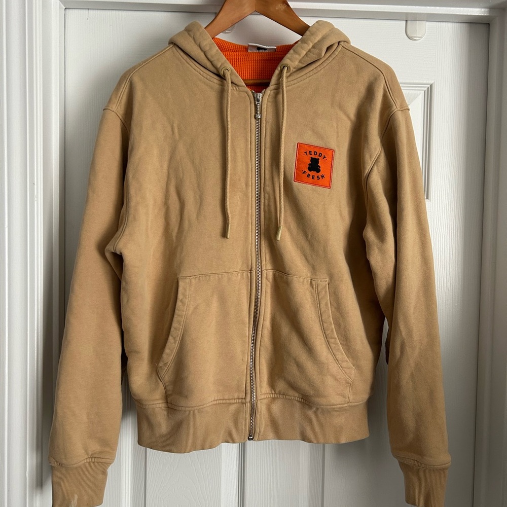 Teddy Fresh Mens Full‎ Zip Hoodie